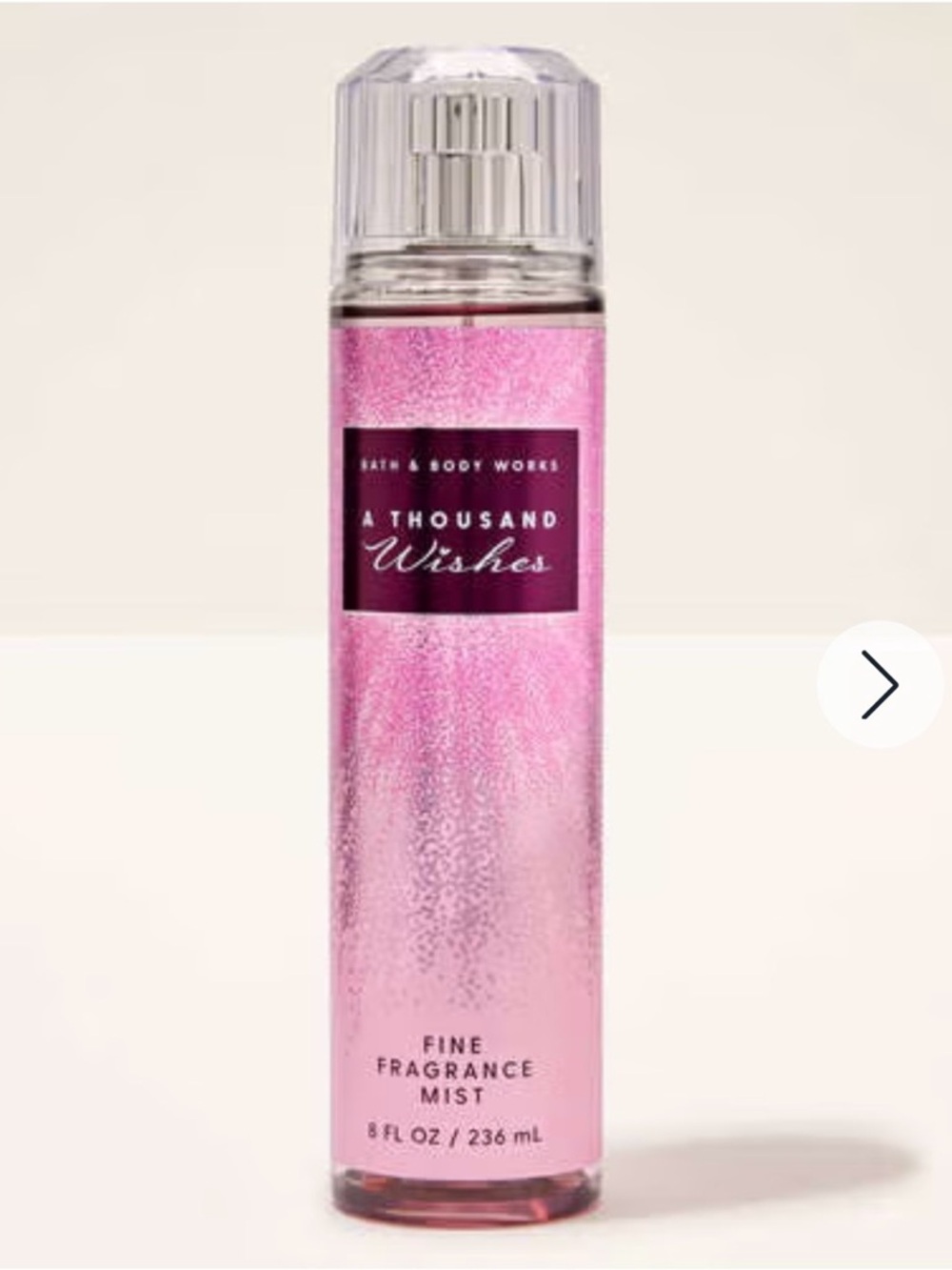 New Bath & Body Works 8oz A Thousand Wishes Stars Fine Fragrance Mist